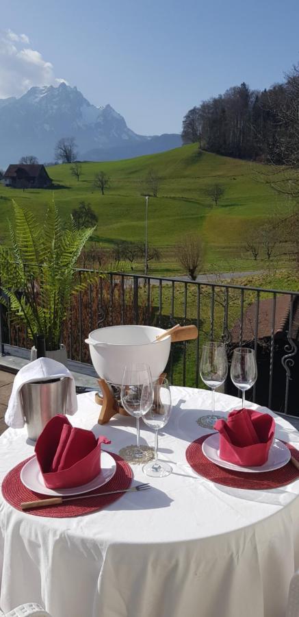 Villa Castagna Guesthouse Люцерн Экстерьер фото
